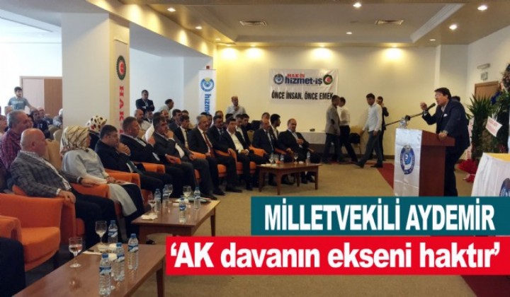 Aydemir, AK davann ekseni haktr
