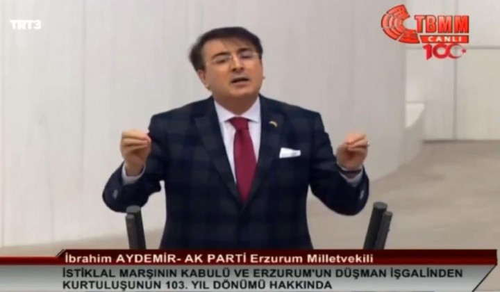 Milletvekili Aydemir: Erzurum Destanlar ehridir